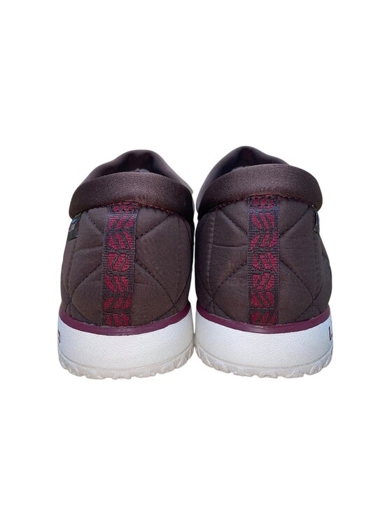 L.L.Bean Men’s Burgundy & Brown Quilted Waterproof Slip-On Shoes Size 12M main image 4